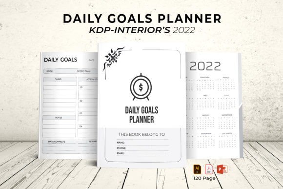 2022 Daily Goals Planner – KDP Interior’s: A Comprehensive Tool for Organizing Your Year