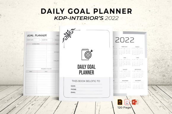 A Practical Tool for Creatives: The Goal Planner KDP Interior