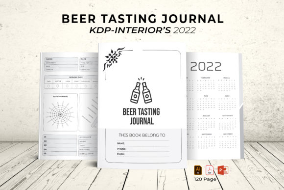 Beer Tasting Journal for KDP Interiors