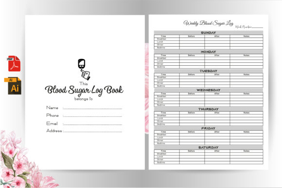 Blood Sugar Log Book- KDP Interiors: A Comprehensive Guide for Better Health Management