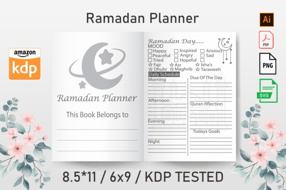 Build Your Ramadan Planner Business with Professional KDP Interiors