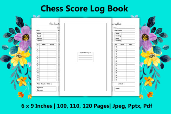 Chess Score Log Book - Kdp Interiors: A Versatile Tool for Chess Enthusiasts