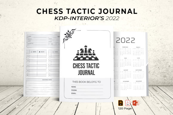 Chess Tactic Journal KDP Interior's 2022