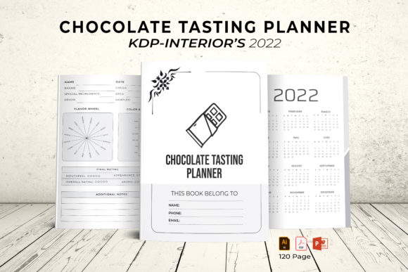 Discover the Joy of Chocolate Tasting with the 2022 Chocolate Tasting Planner KDP Interior’s