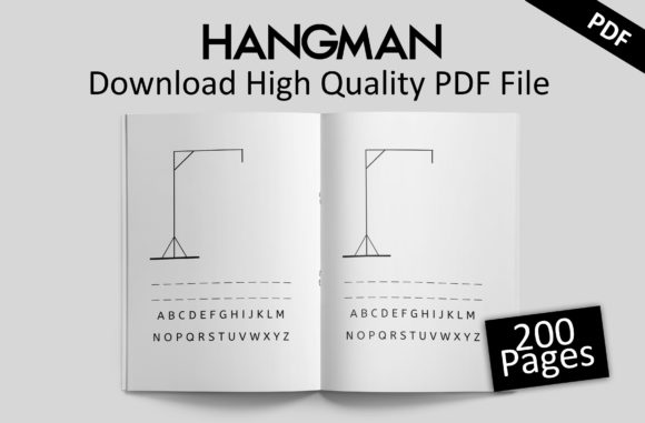 Explore Creative Possibilities with Hangman 200 Pages