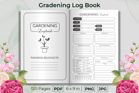 Explore the Versatility of Gradening Logbook KDP INTERIORS