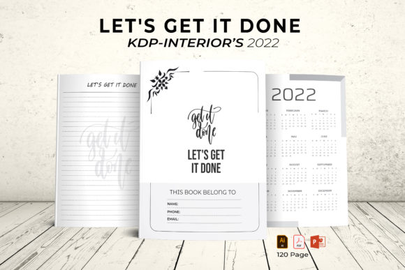 The Complete KDP Interior for Your Let’s Get It Done Planner