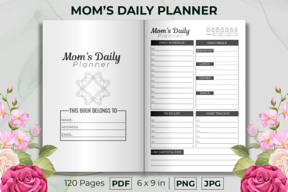 The Mom’s Planner: A Guide to Printable KDP Interiors for Organization and Business