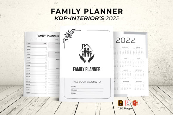 The Ultimate KDP Family Planner Interior: Your Blueprint for Organized Productivity