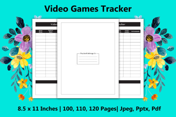 Video Games Tracker: A KDP Interior Product for the Modern Creator