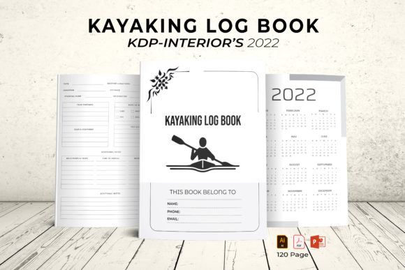 Your Next Kayaking Adventure Starts With a Plan: The Kayaking Log Book Planner KDP Interior